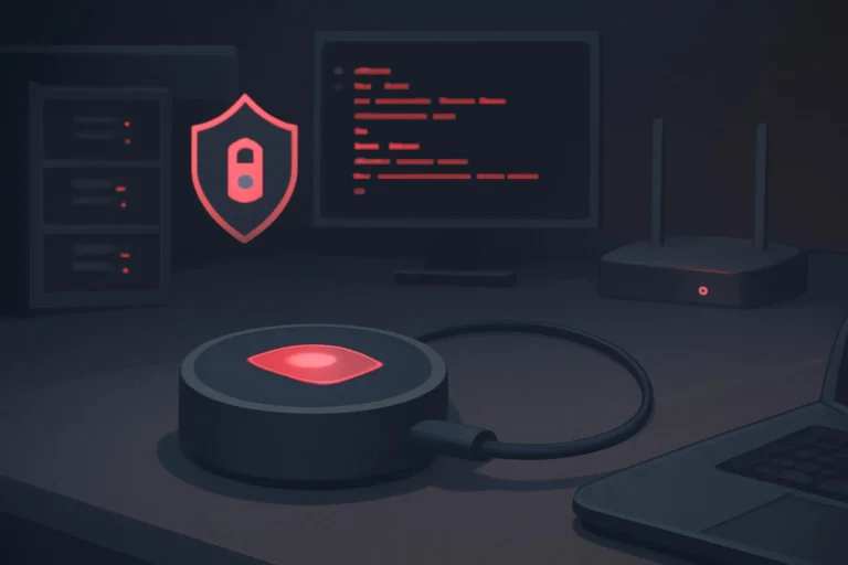 GL.iNet Comet Q: un KVM remoto USB-C que integra Tailscale y pantalla táctil