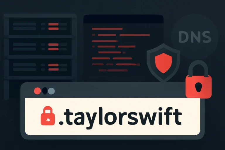 Taylor Swift solicita el dominio de primer nivel .taylorswift en la ronda 2026 de ICANN